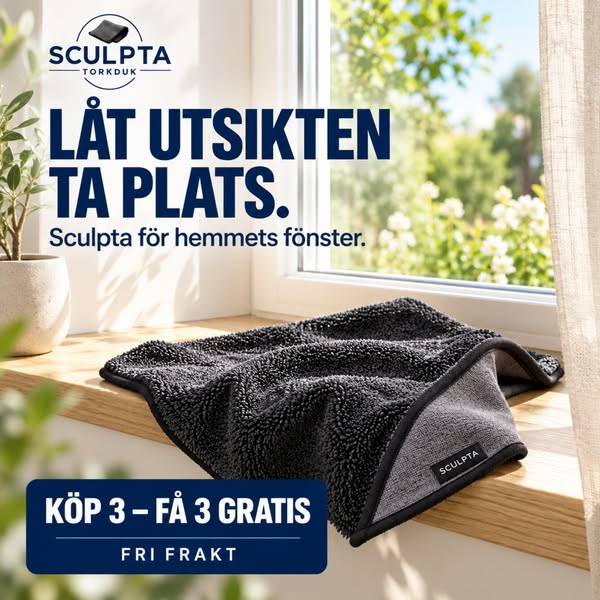 Få upp till 3 torkdukar gratis idag!