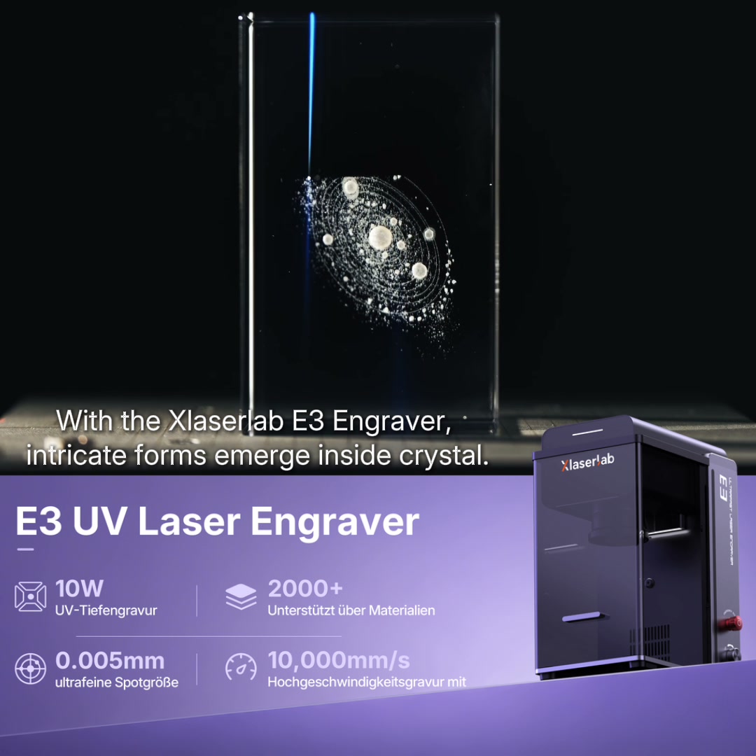 Discover What E3 10W UV Laser Can Create