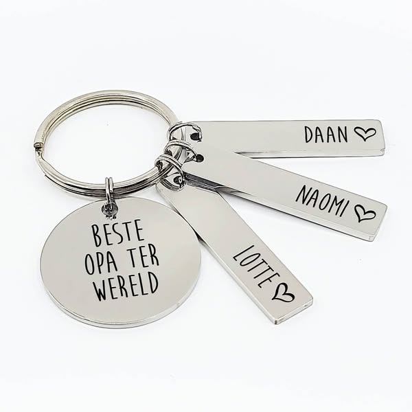 Beste Opa Ter Wereld Sleutelhanger