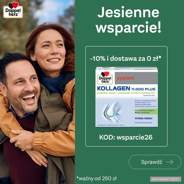 Jesienne wsparcie: -10% i dostawa za 0 zł!