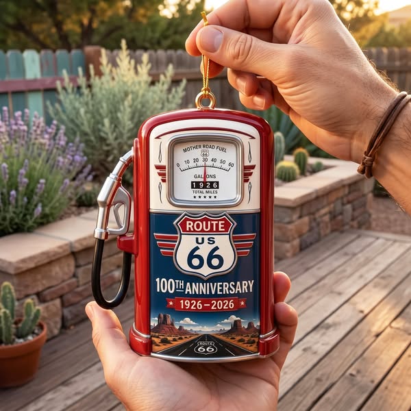 50% off pre-sale: Route 66 (1926–2026) 100th Anniversary Commemorative Ornament