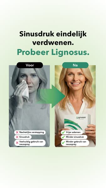 1⃣ Dagelijkse ondersteuning van de sinussen.