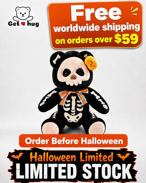 Glow Skeleton Bear — Limited