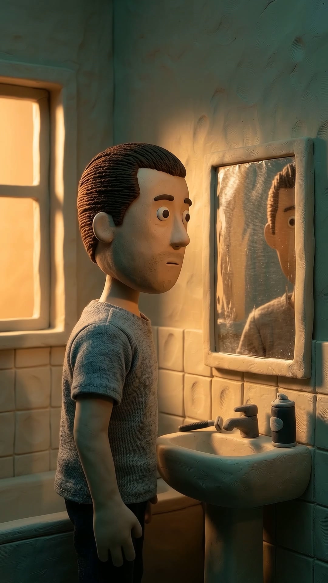 No quería barba por moda...