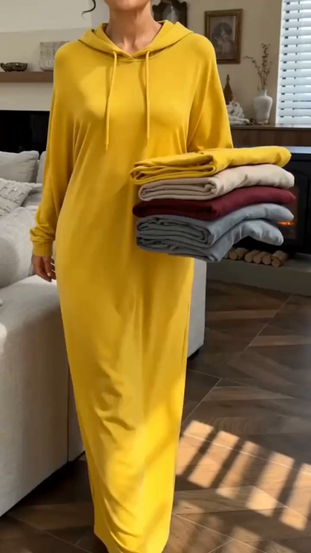 The Cozy Maxi Dress You’ll Want To Live In All Fall & Winter