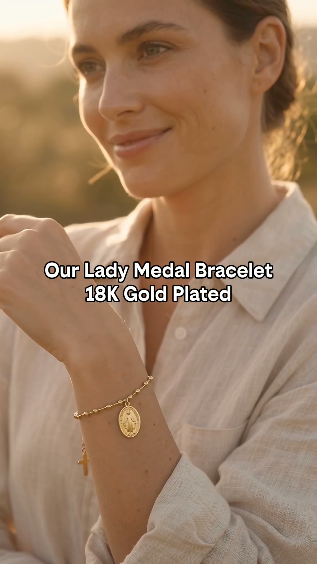 Our Lady Medal Bracelet - Now Available