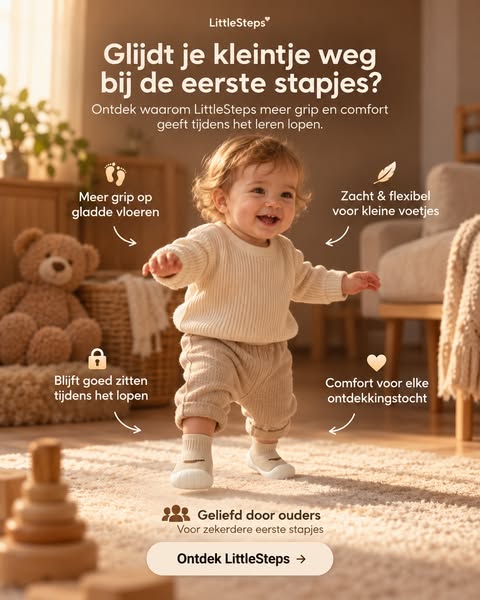 Eerste stapjes verdienen de beste bescherming