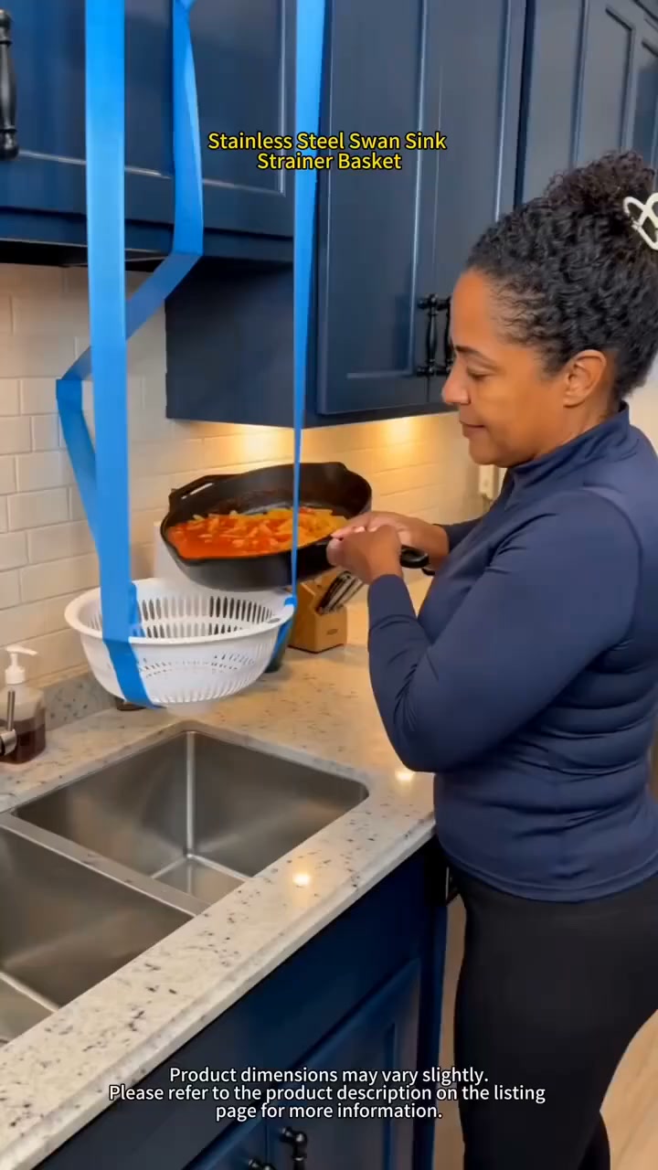 Stainless Steel Swan Sink Strainer Basket