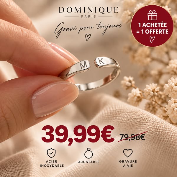 1 achetée = 1 offerte
