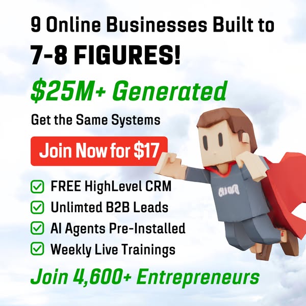 Unlock a 7-Figure Agency System for $17/Month