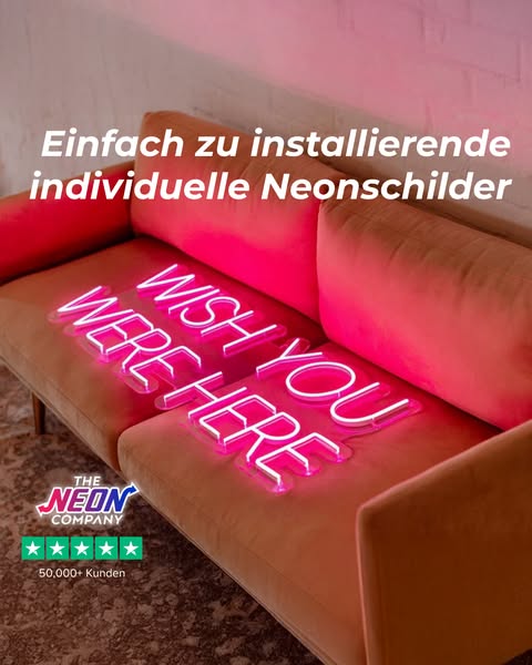 Neon-LED-Schild Angebot in 1 Minute | The Neon Company