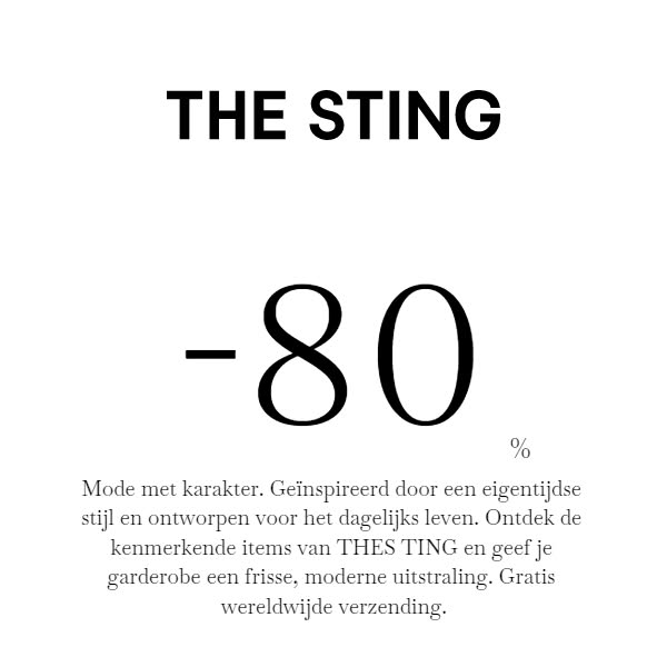 Minder kleding. Meer stijl.