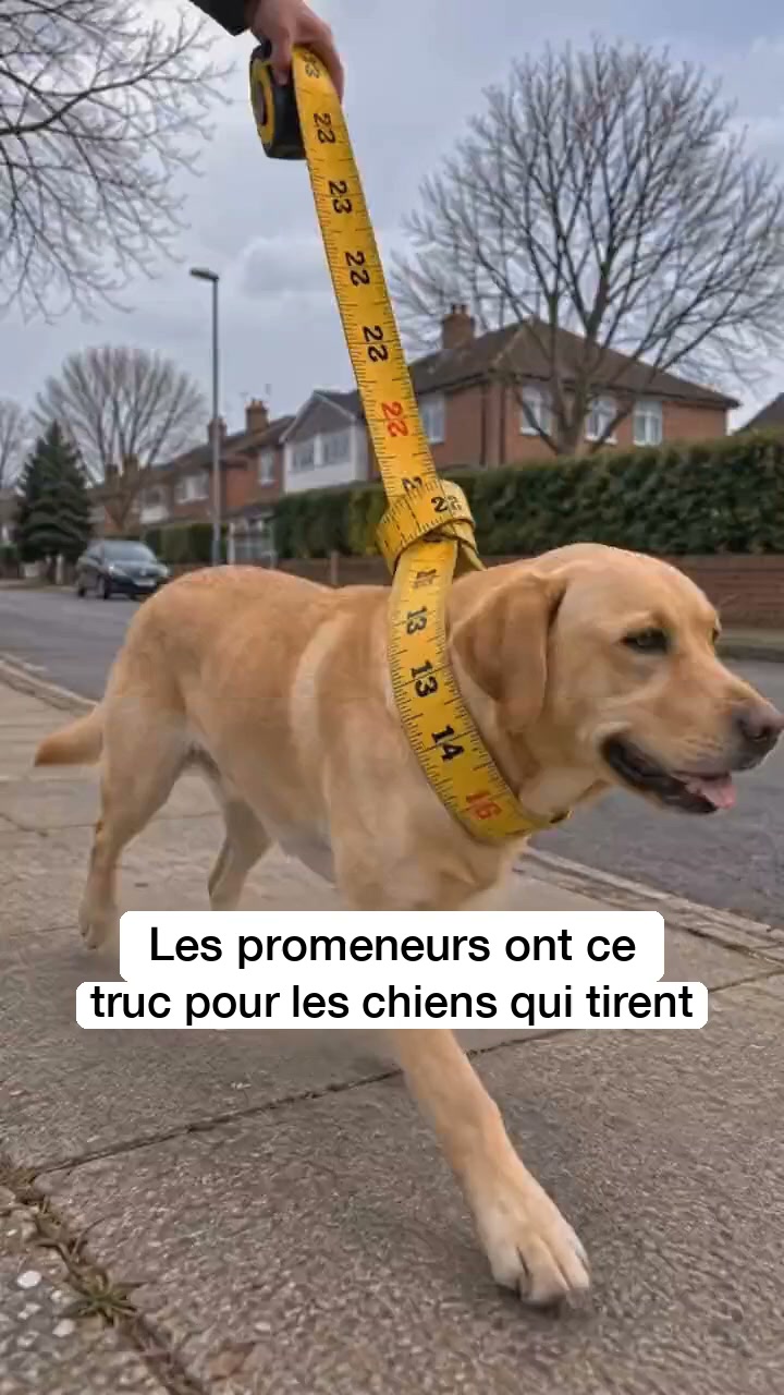 Le harnais anti-traction qui fait changer de direction à votre chien