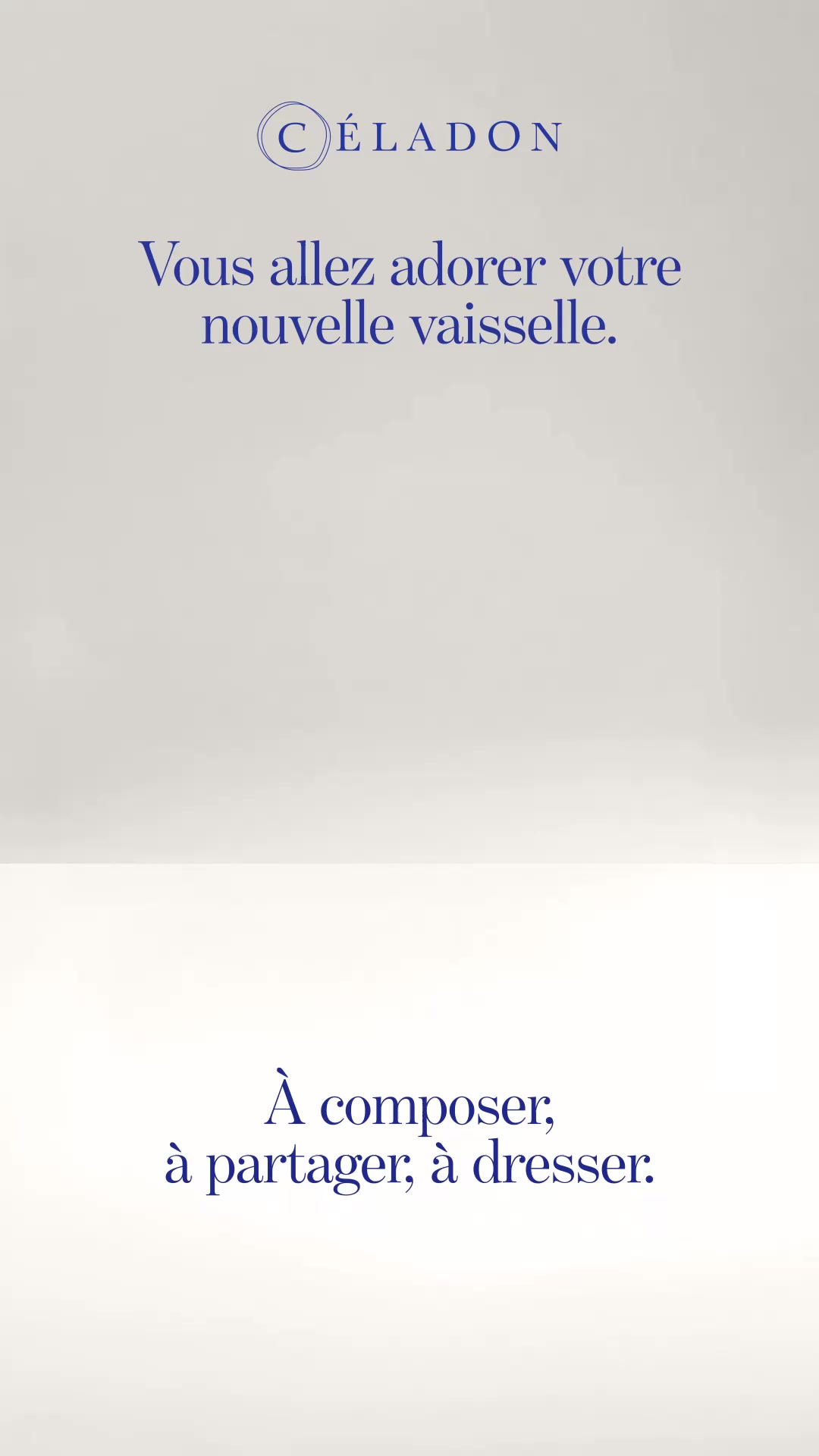 Vaisselle en céramique colorée