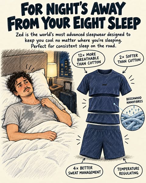 Sleepwear engineered for better sleep