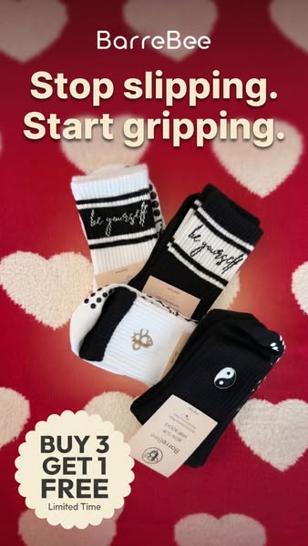The Pilates Socks That Actually Stay Put