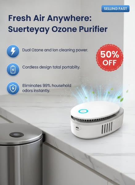 The creative behind it: Household Ozone Air Purifier Eliminator