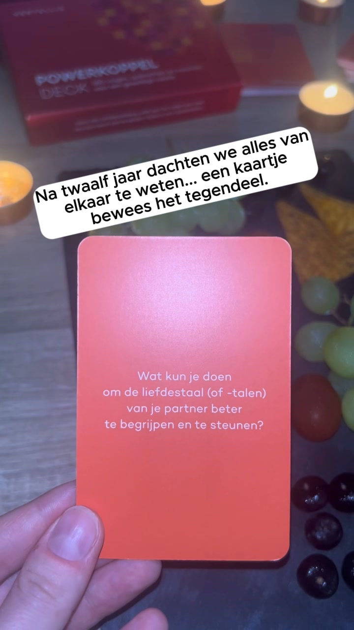 Leer je partner weer echt kennen