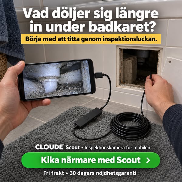 CLOUDE Scout – kameran för trånga utrymmen