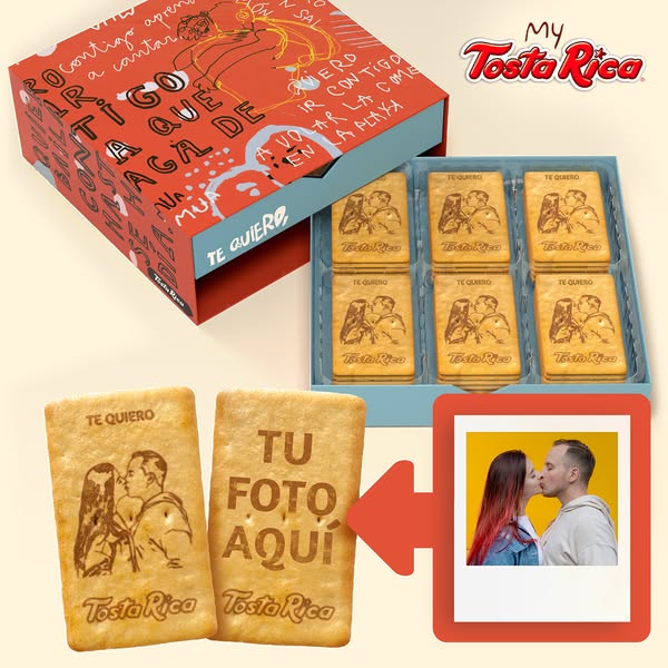 Galletas TostaRica Personalizadas: el regalo más original
