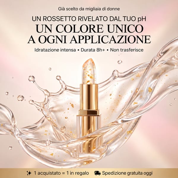 Colore unico, labbra idratate 8h+