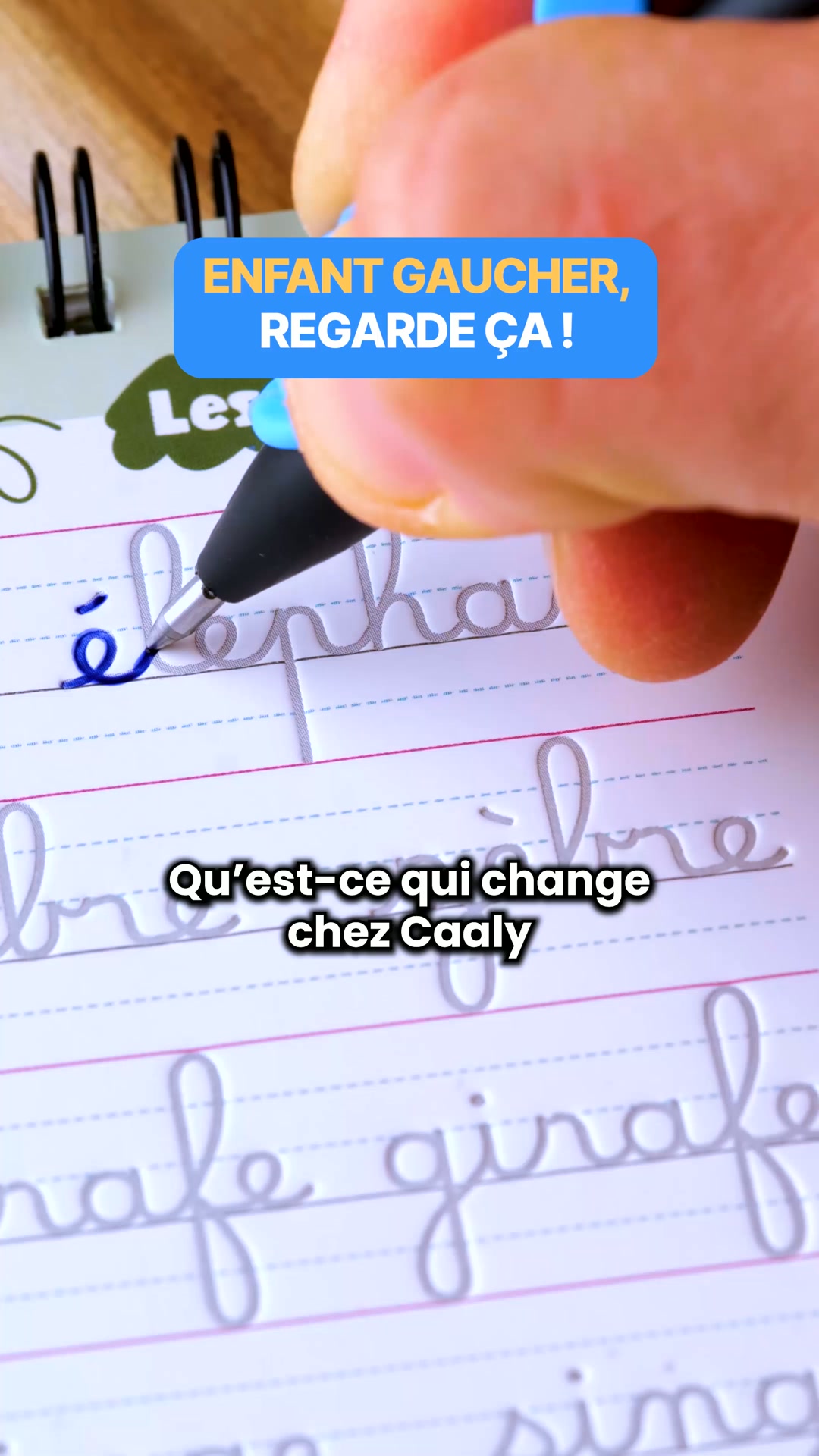 LES CAHIERS CURSIFS RAINURÉS