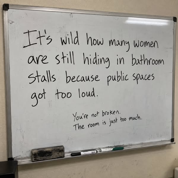 The Bathroom Stall Was My Only Coping Tool At Work. Not Anymore.