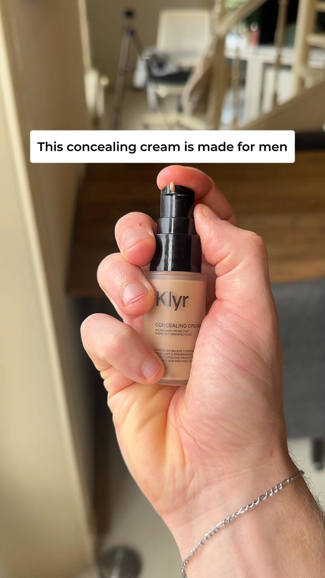 Confident look. Made for men!