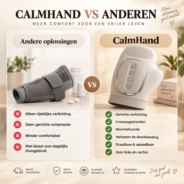Last van pijnlijke handen? Ontdek de Zelori CalmHand