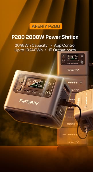 P280 2800W Output · 2048Wh Capacity