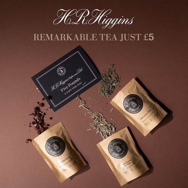 Discover H.R.Higgins Coffee & Tea for £5
