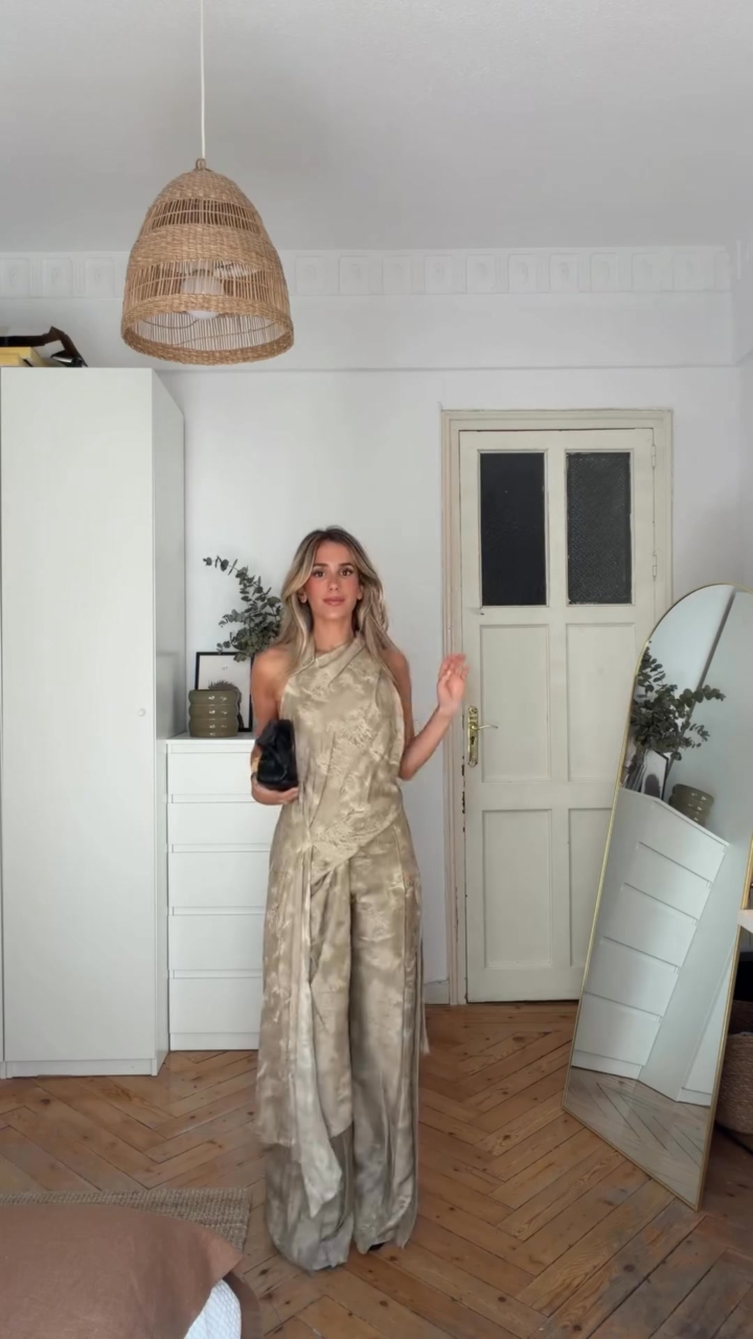 Two-piece set—no matching hassles