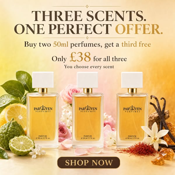 Three Scents. One Perfect Offer.