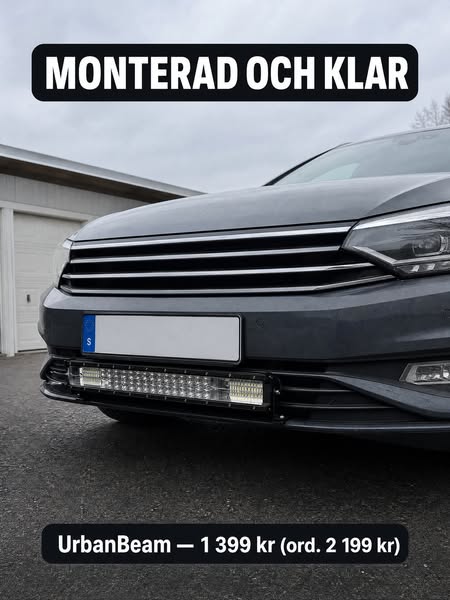 LED-ramp – mer ljus i mörker