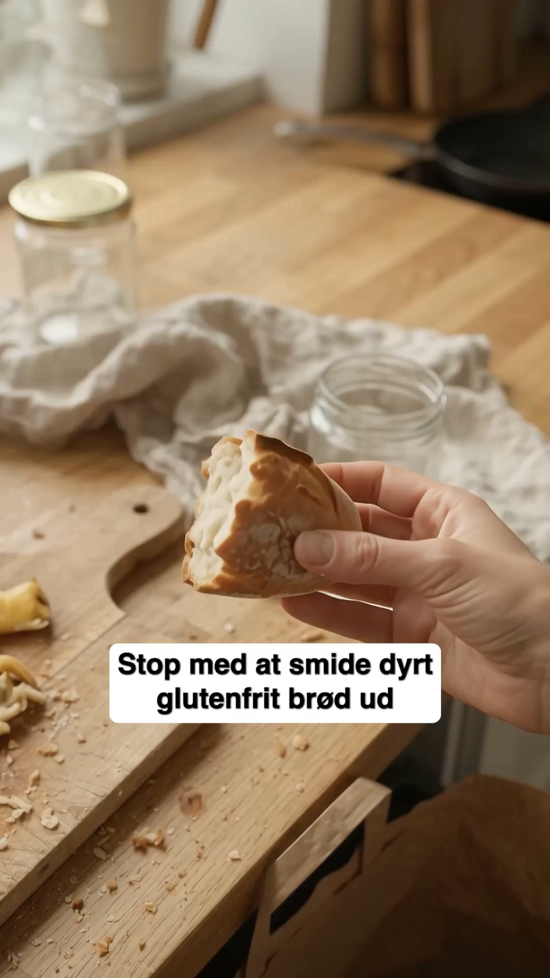 Glutenfrit brød holder kun 48 timer, ikke?
