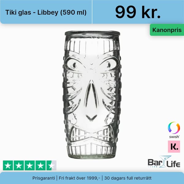 Tiki glas - Libbey (590 ml)