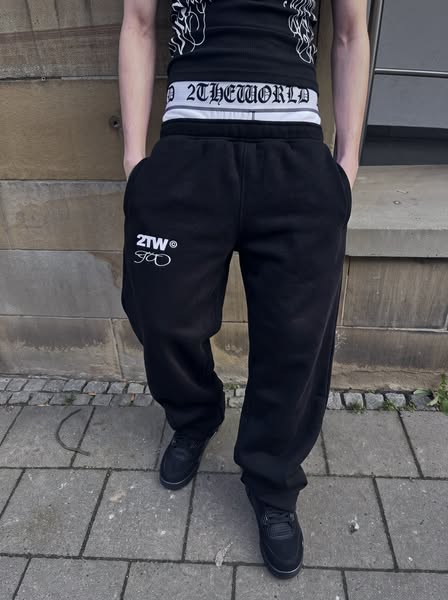 Double-Waist Boxer Sweats