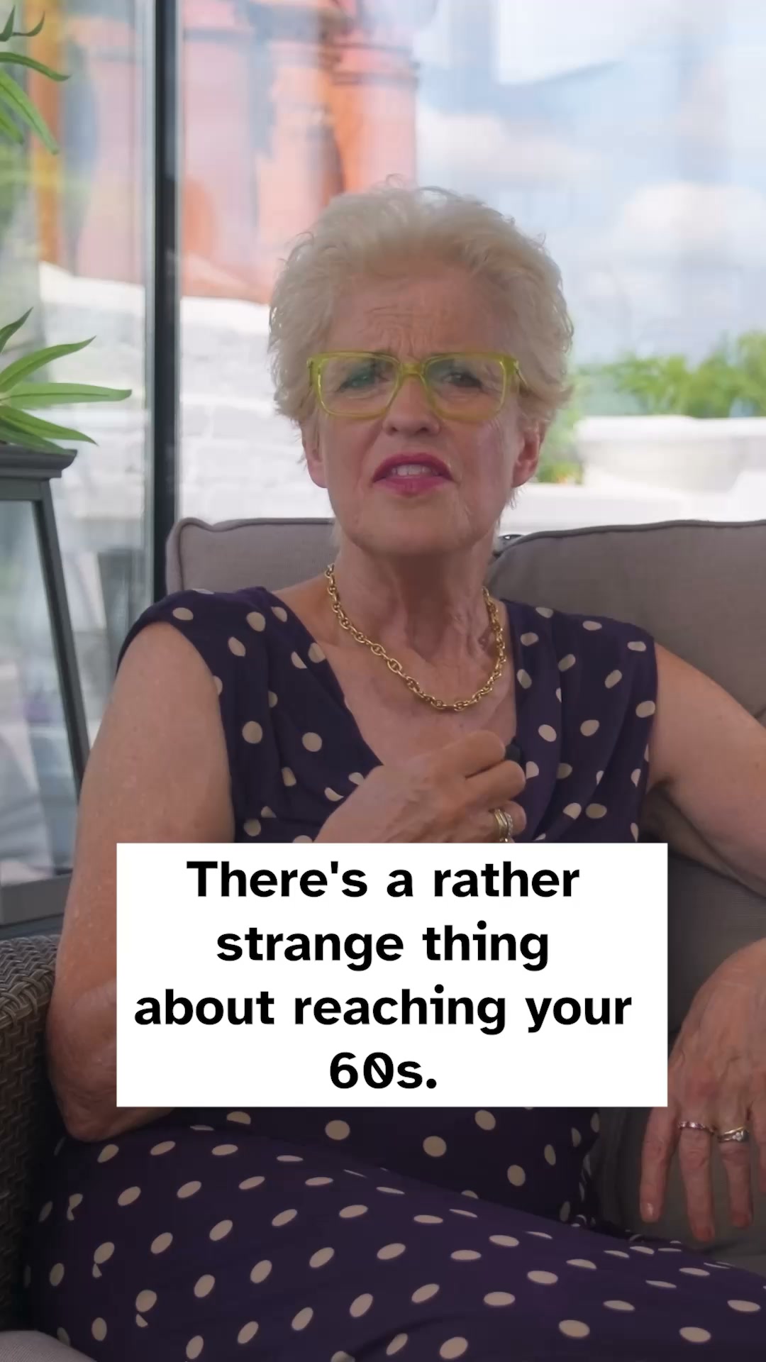 You don't need to feel 35. You just want to feel like you.