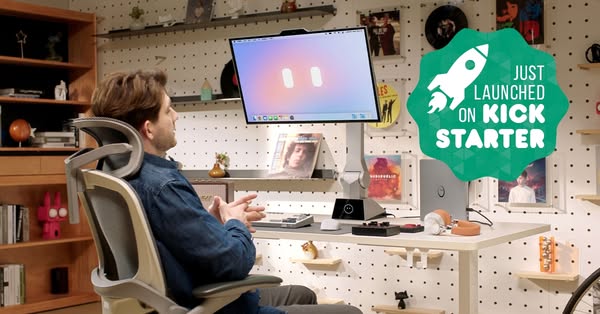 The First Robotic Monitor For Your Workspace