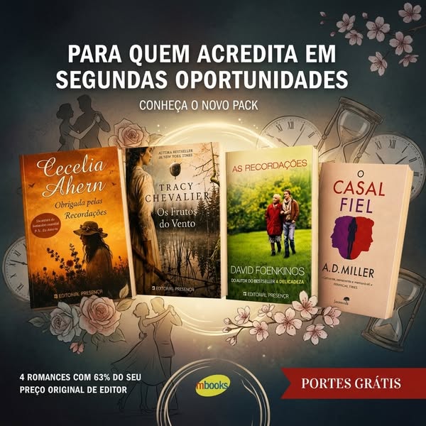 4 Romances por Apenas 24,90 €
