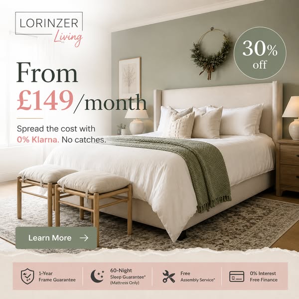 From £109/month, 0% Klarna