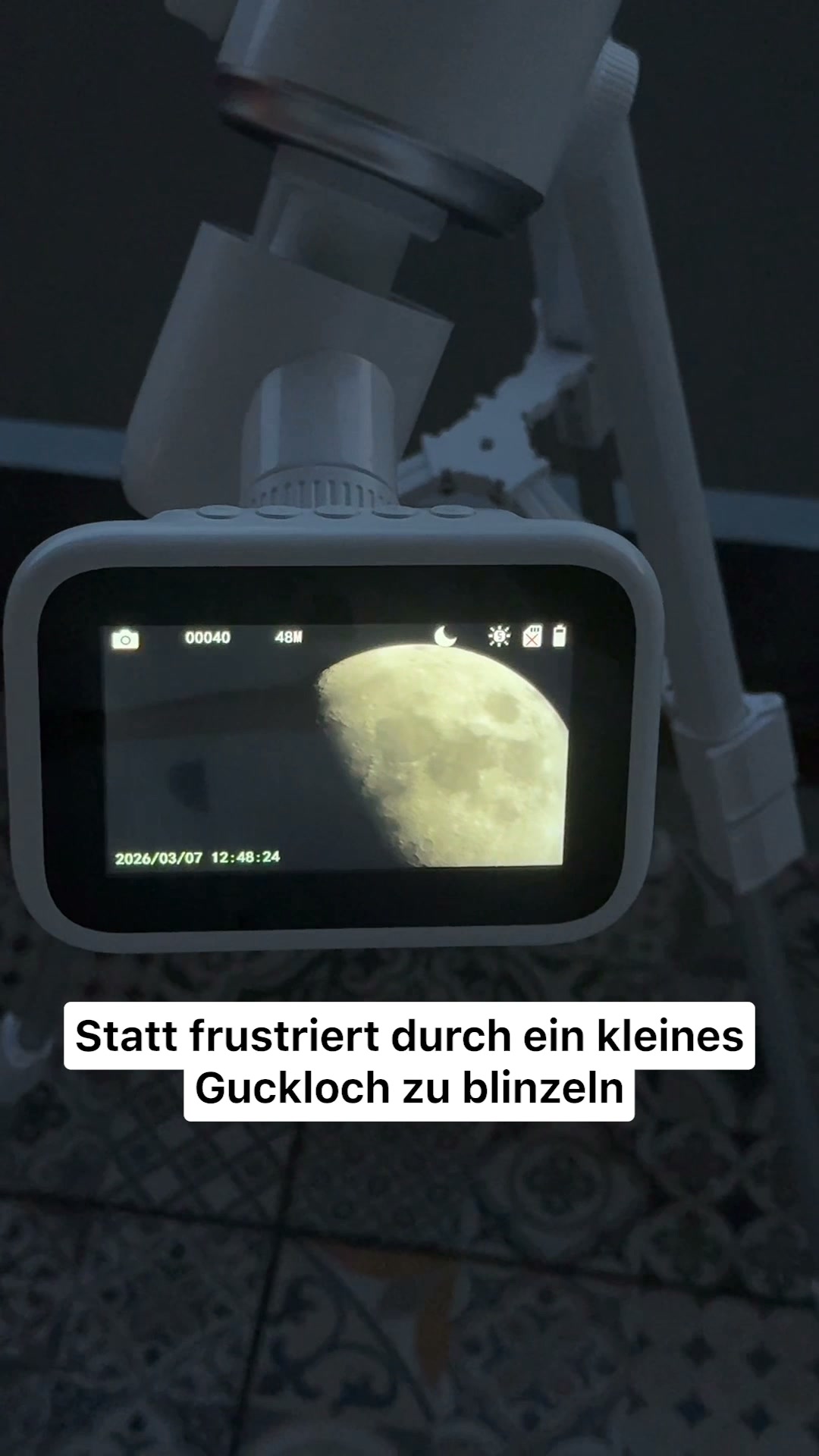 Aktion: Teleskop + GRATIS Bildschirm