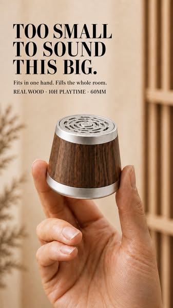 A Speaker That Sticks Anywhere