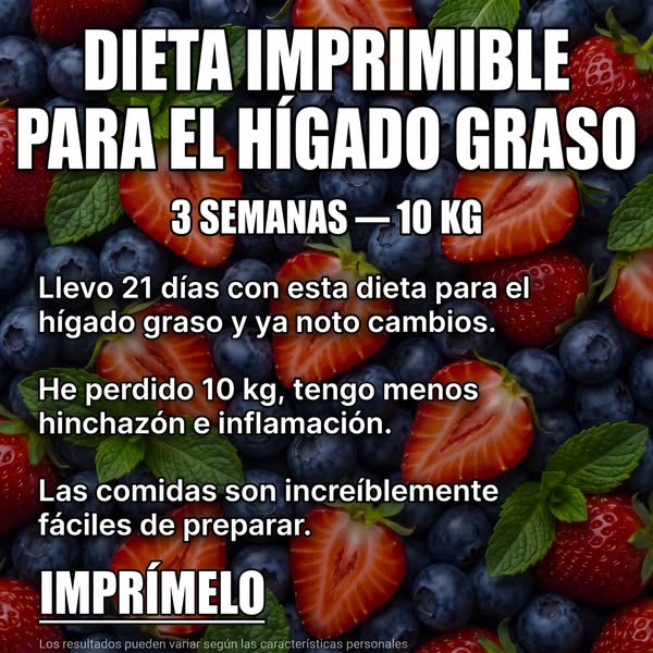 ¡Empieza el Detox del Hígado hoy!
