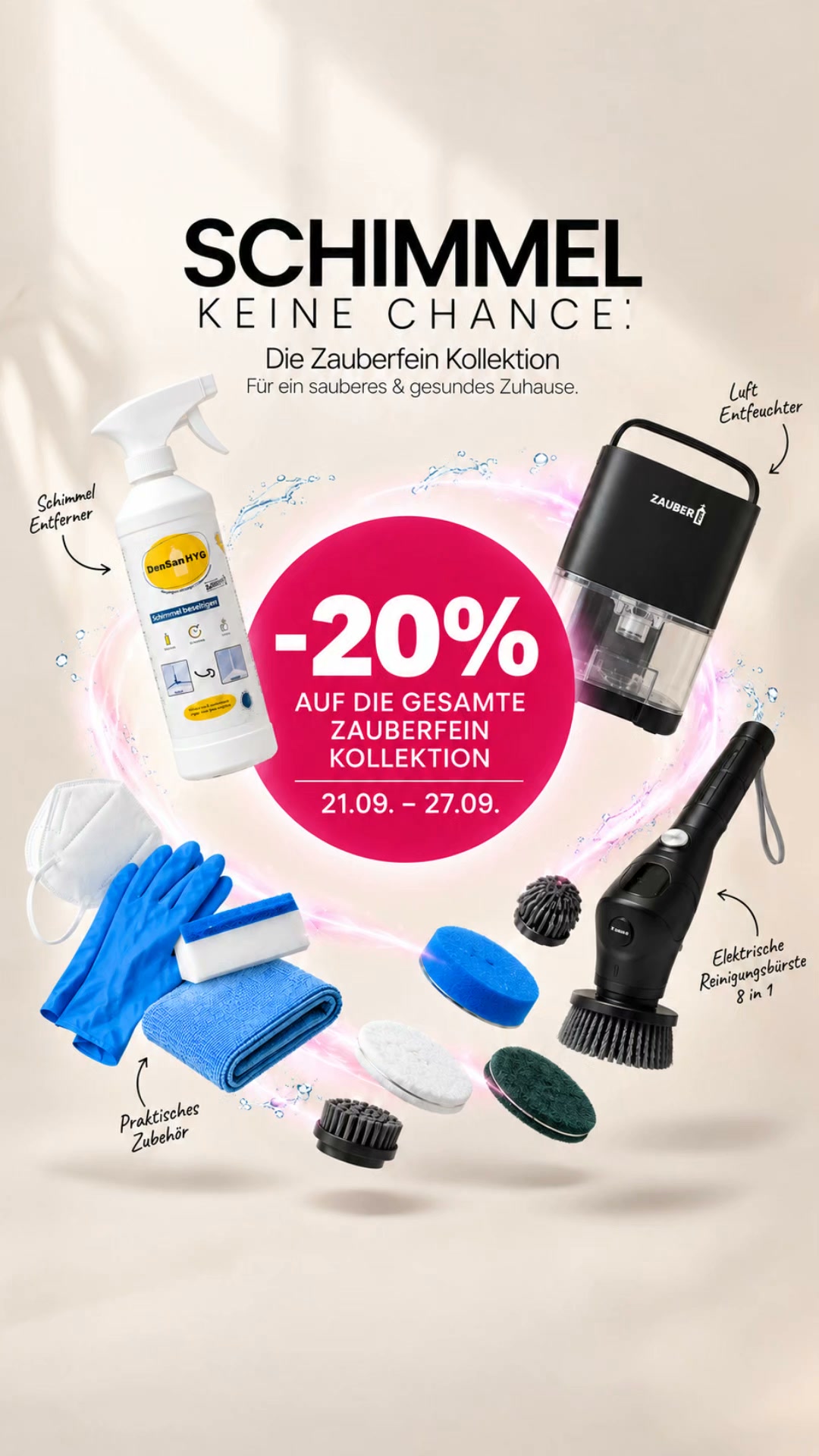 Schimmel? Keine Chance! Jetzt -20 %
