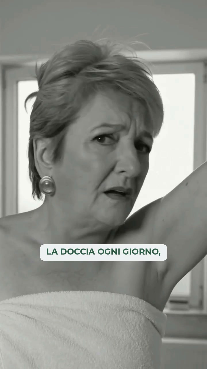 Mia mamma fa la doccia ogni giorno