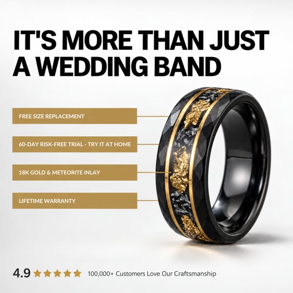 Built by Hand. A Ring Like No Other.