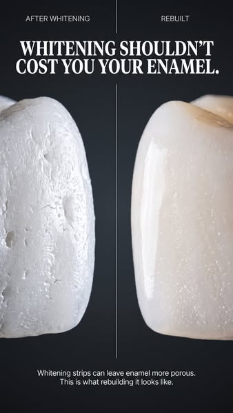 The same mineral your teeth are made of—now in your toothpaste