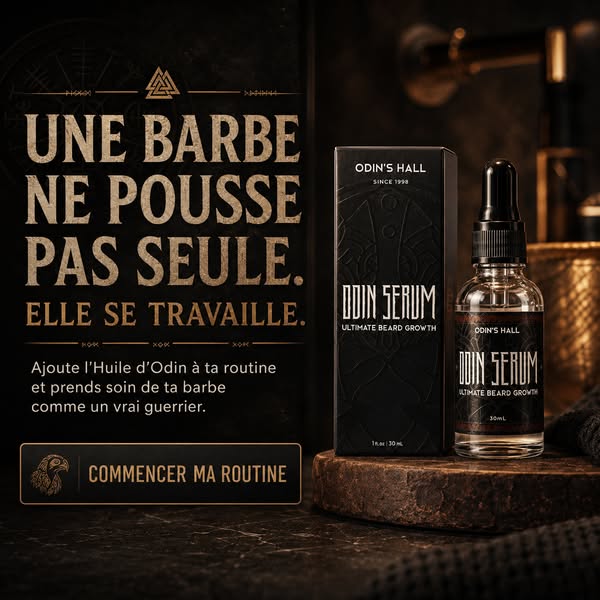 Huile de croissance de barbe | GARANTIE !