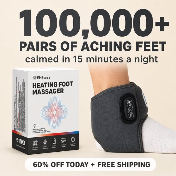 The #1 Red-Light Foot Massager Ends Foot Pain in 15 min